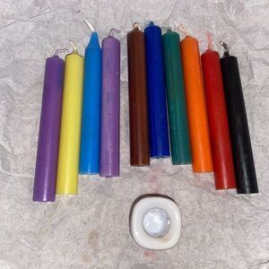 RITUAL MANIFESTATION SPELL CANDLE || QTY: 1 || *Pick Your Color* *Reiki Infused*
